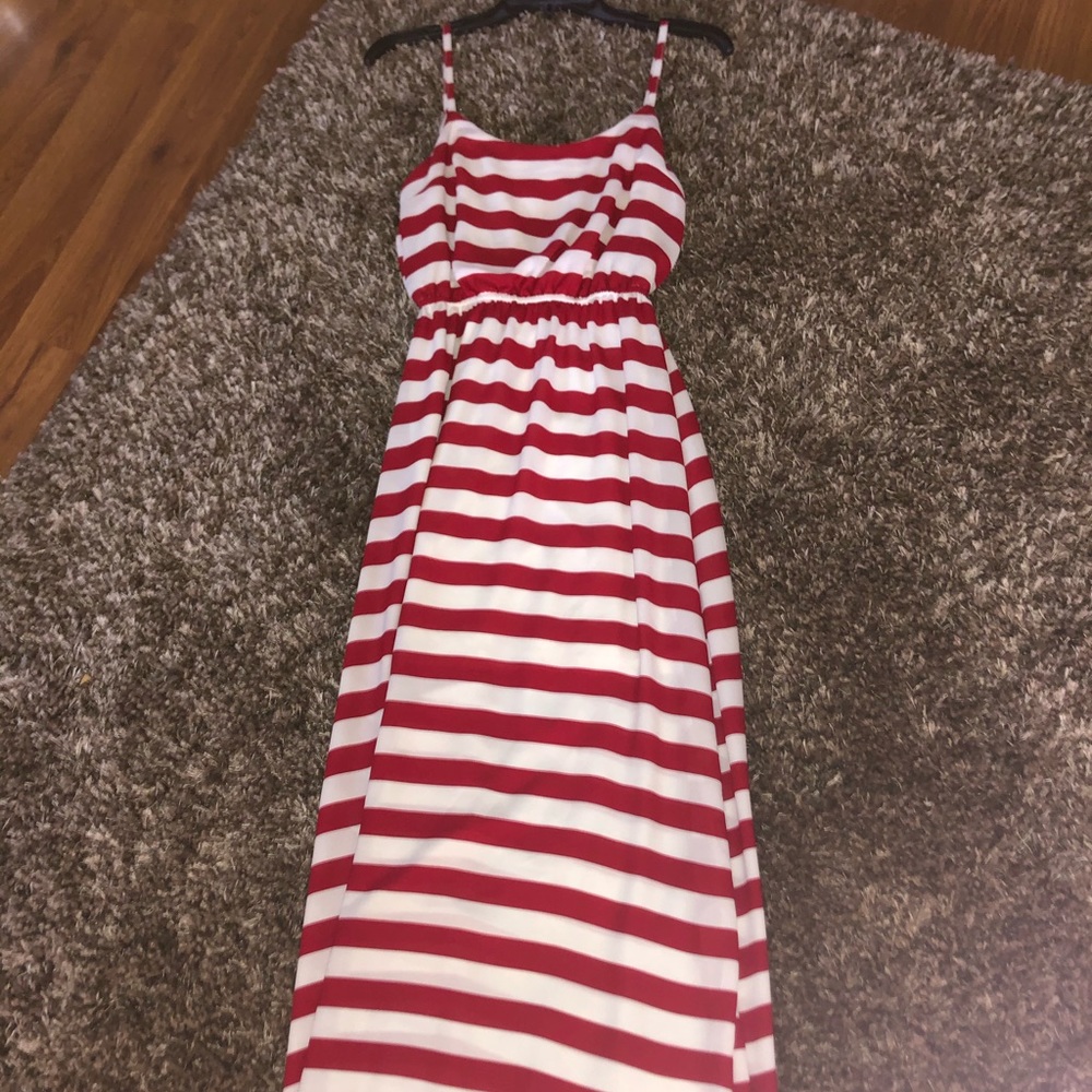 Long stripped dress